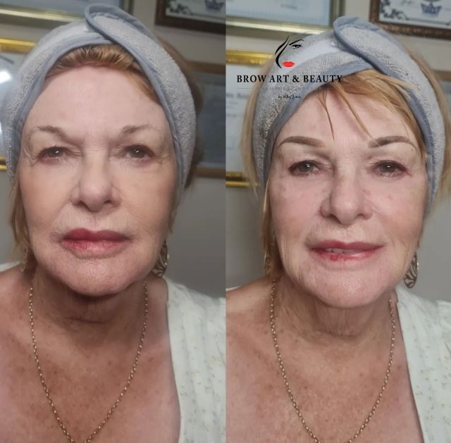 Lovely Christmas gift for this beautiful lady. 
Ombré brow and eyeliner enhancement.
Merry Christmas and Happy new year 2023 everyone! 
Stay safe and enjoy you holiday!! 🎄🥰💗🎉
Love
From...BrowArt and Beauty